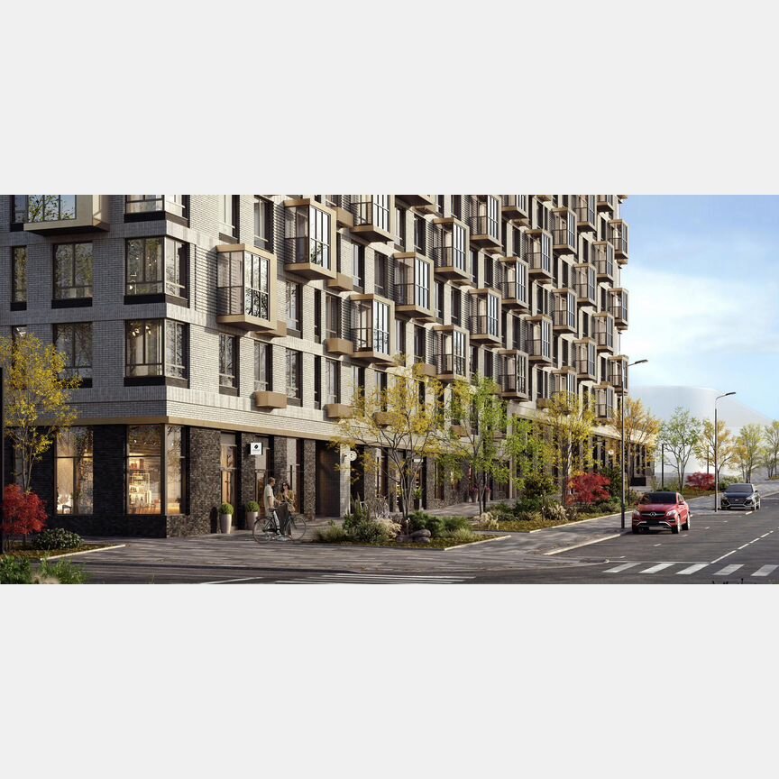 1-к. квартира, 35,5 м², 12/17 эт.