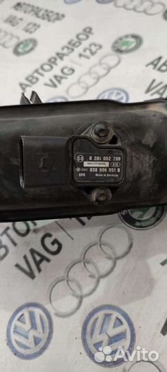 Патрубок интеркулера Фольксваген Гольф 6