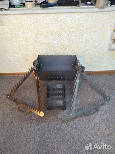 Коса Донная - Печка Щепочница - Мангал Разбор. 2мм