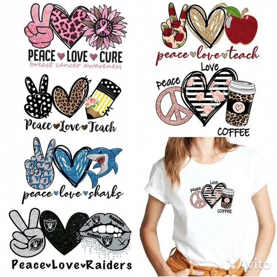 Печать термонаклеек, термобирок для одежды