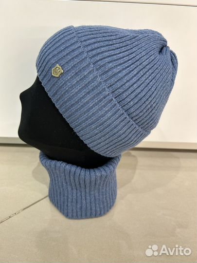 Комплект шапка и снуд