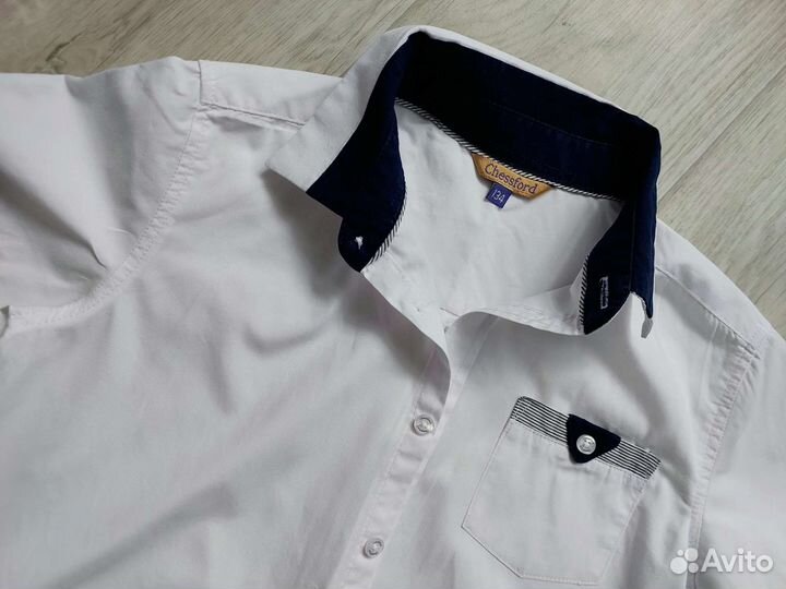 Две фирменные рубашки 122-134