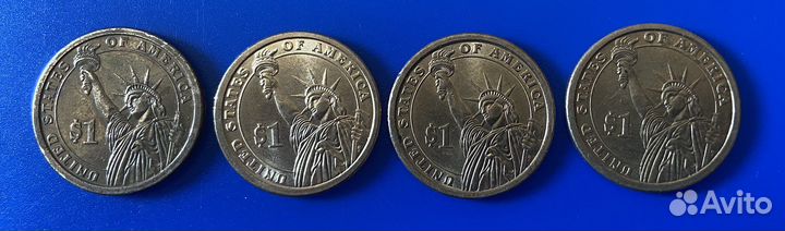 Монеты США 1 доллар подарочные