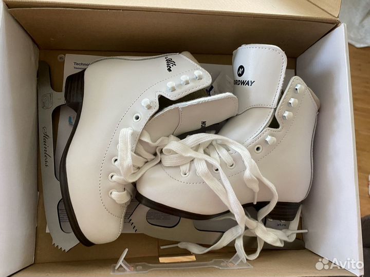 Коньки фигурные nordway alice