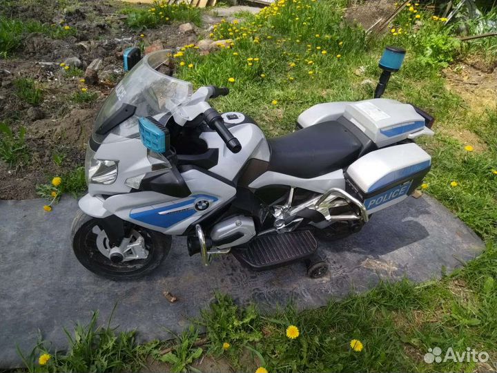 Детский мотоцикл на аккумуляторе бу