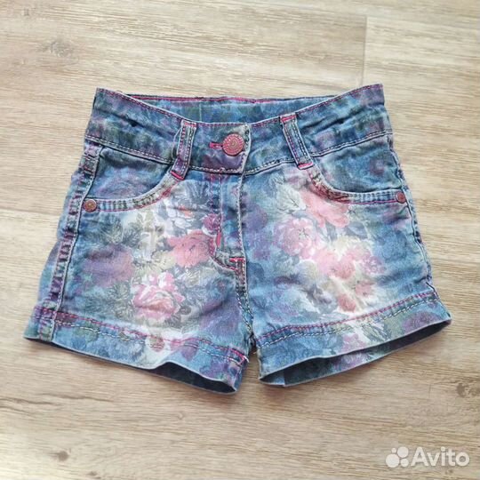 Джинсовые шорты для девочки