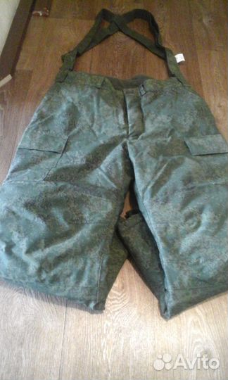 Военная форма (штаны ватные) камуфляжные (цифра)
