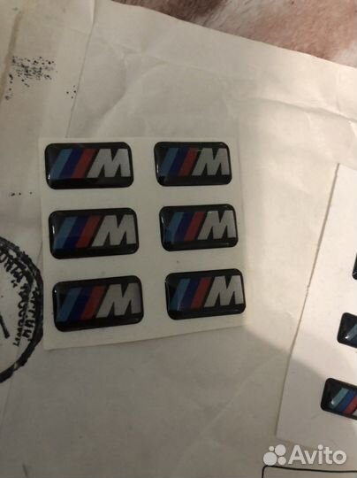 Наклейки на диски Бмв М