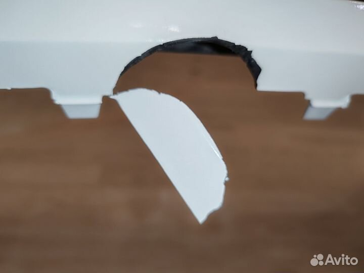 Памперсы передний в цвет кузова