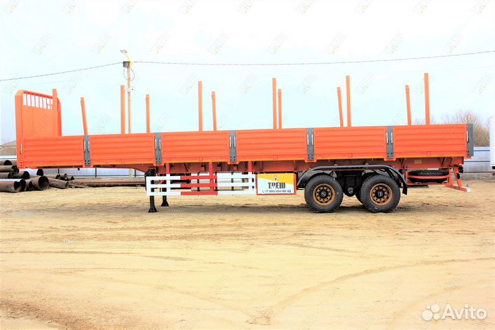 Полуприцеп бортовой AMUR LYR9500JSR, 2023