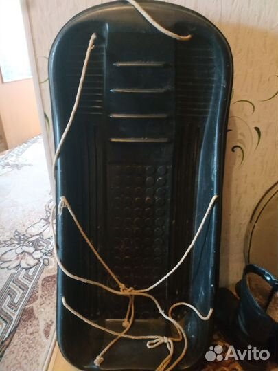 Санки волокуши пластиковые для зимней рыбалки