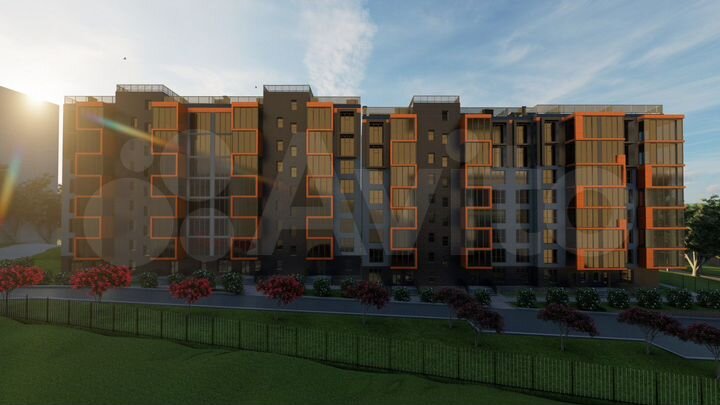 1-к. квартира, 45,5 м², 4/8 эт.