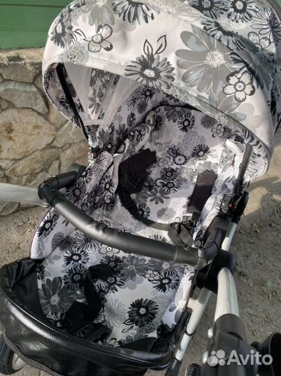 Коляска для двойни bebetto Comfort 42 2 в 1