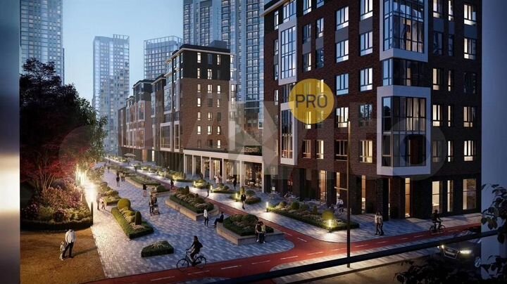 2-к. квартира, 58 м², 11/29 эт.