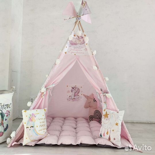 Вигвам / Палатка / шатер, детский, новый, единорог