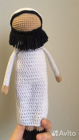 Куклу ручной работы, мальчик мусульманин