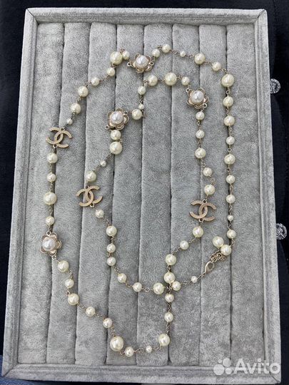 Бусы chanel