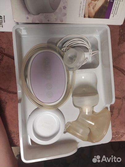 Молокоотсос avent электрический