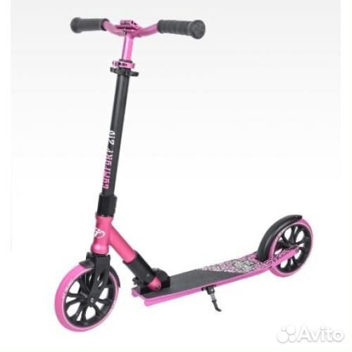 Самокат тт 210R comfort black/pink 1/2