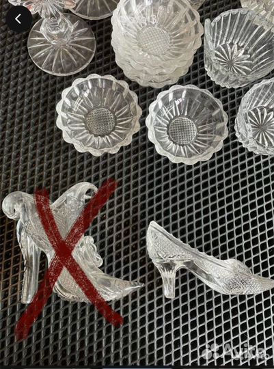 Хрустальная посуда СССР