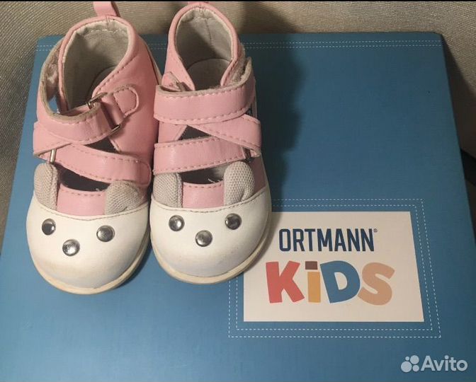 Ортопедические ботиночки ortmann kids, 20 размер