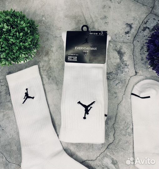Носки Jordan оригинал белые