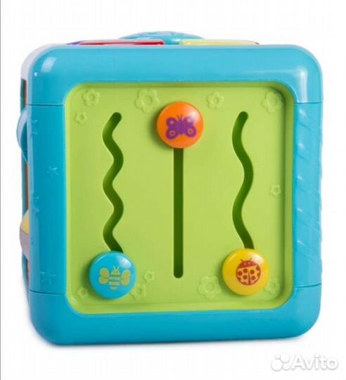 Кубик развивающий музыкальный, бизиборд