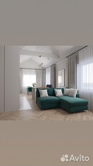 Дизайн интерьера под ключ