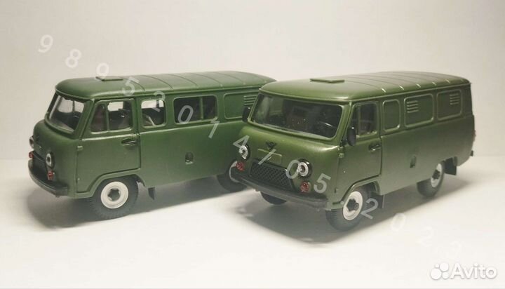 Модели уазов 1:43