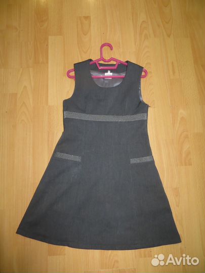 Сарафаны школьные 146-72 и 152-80 серые