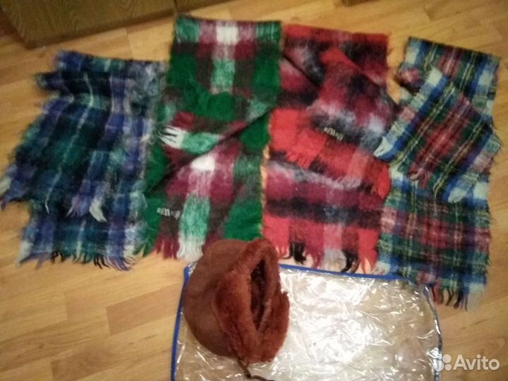 Мужской шарф,детская шапка