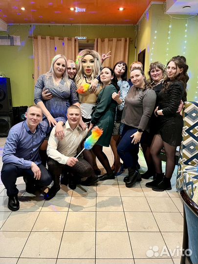 Ростовые куклы поздравление для мужчины илидевушки