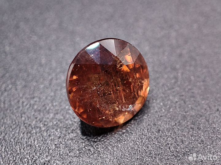 2.42 ct. Циркон оранжевый, не гретый. Танзания + с