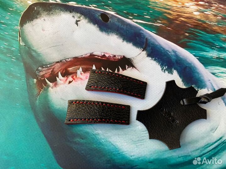 Ремешок для часов corum bubble из акулы