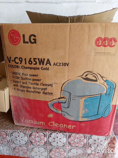 Моющий пылесос LG 1600w