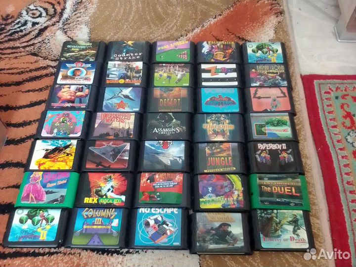 Флэш картридж для сеги