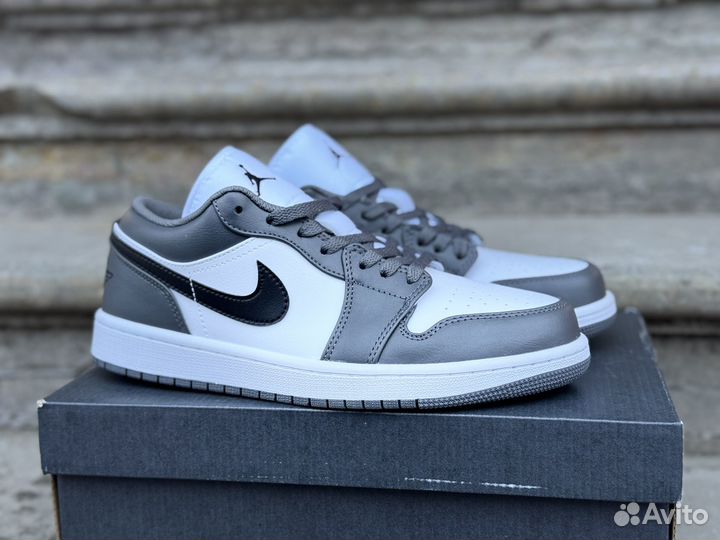 Nike air jordan 1 low iron grey оригинал