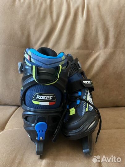 Коньки детские раздвижные 30-35 roces