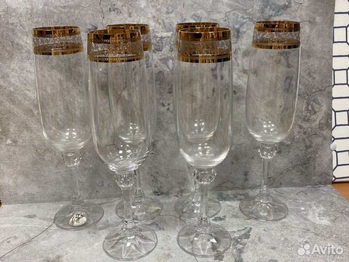 Бокалы для шампанского bohemia