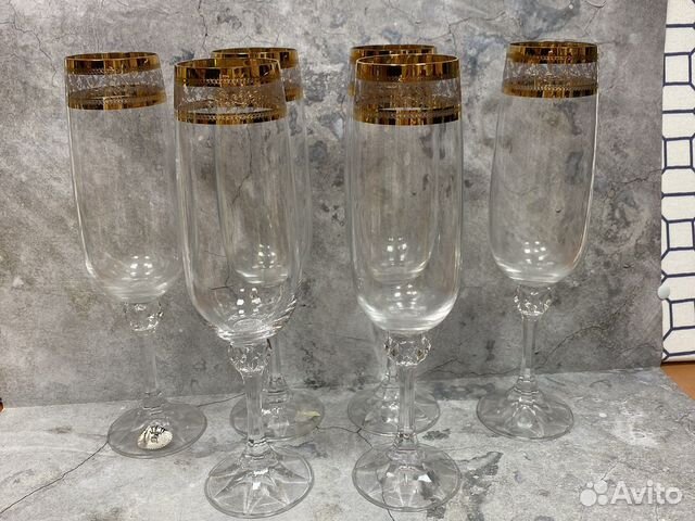 Бокалы для шампанского bohemia