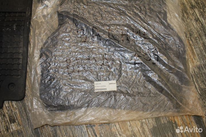 Коврики резиновые BMW E39