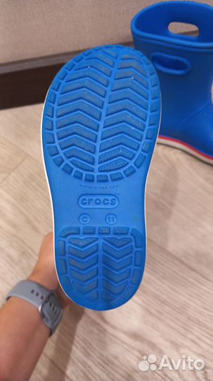 Резиновые сапоги crocs