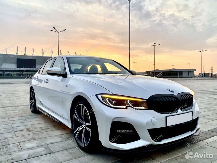 Обвес BMW 3 G20 M-Performance чёрн полный тюнинг