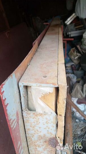 Ворота гаражные металлические бу