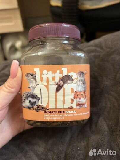 Смесь (mix) насекомых для грызунов Little one