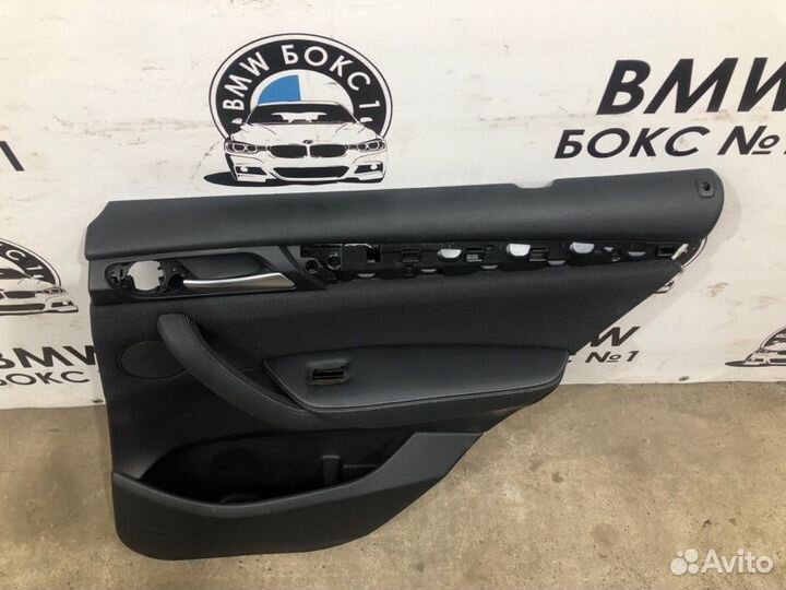 Обшивка двери задняя правая Bmw X3 F25 N20B20 2012