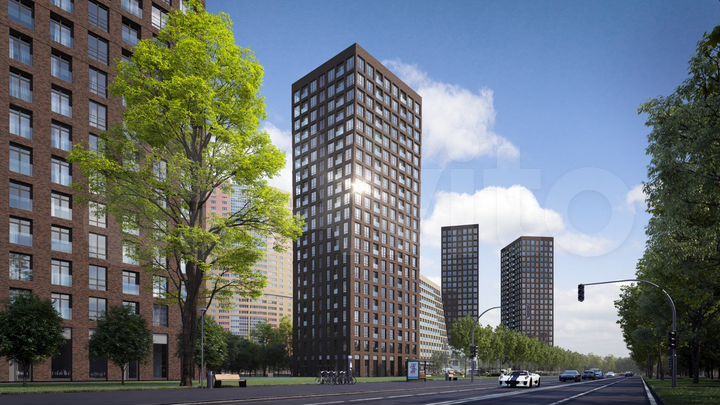 2-к. квартира, 61,9 м², 15/25 эт.