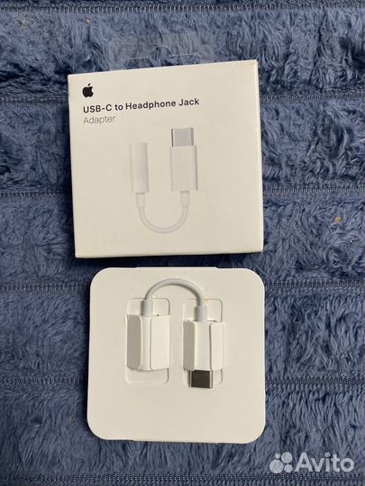 Новый Переходник Apple type c jack 3.5