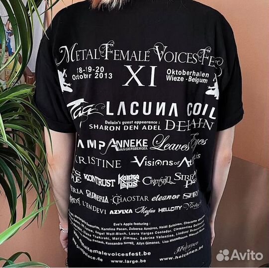 Футболка Metal Female Voices Fest размер М