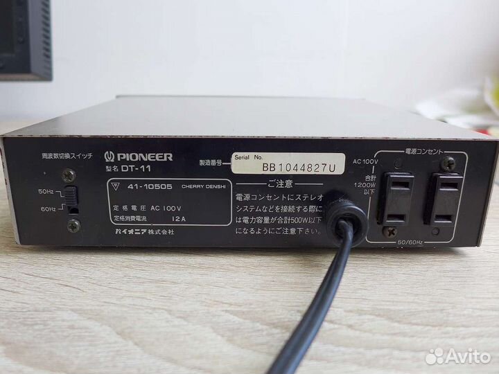 Pioneer DT-11 (220в) Часы, таймер включ/выключения